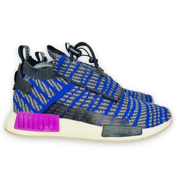 Adidas NMD TS1 Primeknit 'Carbon Energy Ink' BB9177 Men's 8 - Picture 4 of 11